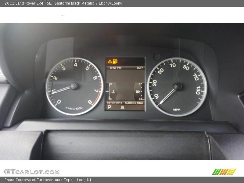 Santorini Black Metallic / Ebony/Ebony 2011 Land Rover LR4 HSE