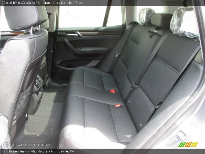 Space Grey Metallic / Black 2016 BMW X3 xDrive28i