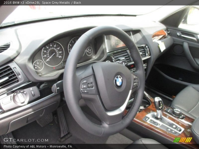 Space Grey Metallic / Black 2016 BMW X3 xDrive28i
