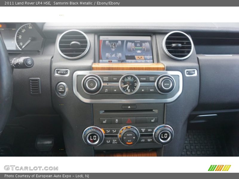 Santorini Black Metallic / Ebony/Ebony 2011 Land Rover LR4 HSE