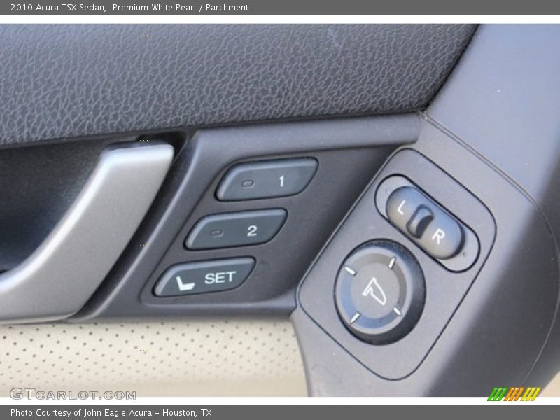 Premium White Pearl / Parchment 2010 Acura TSX Sedan