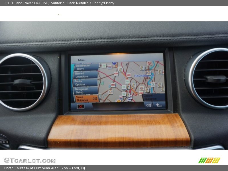 Santorini Black Metallic / Ebony/Ebony 2011 Land Rover LR4 HSE