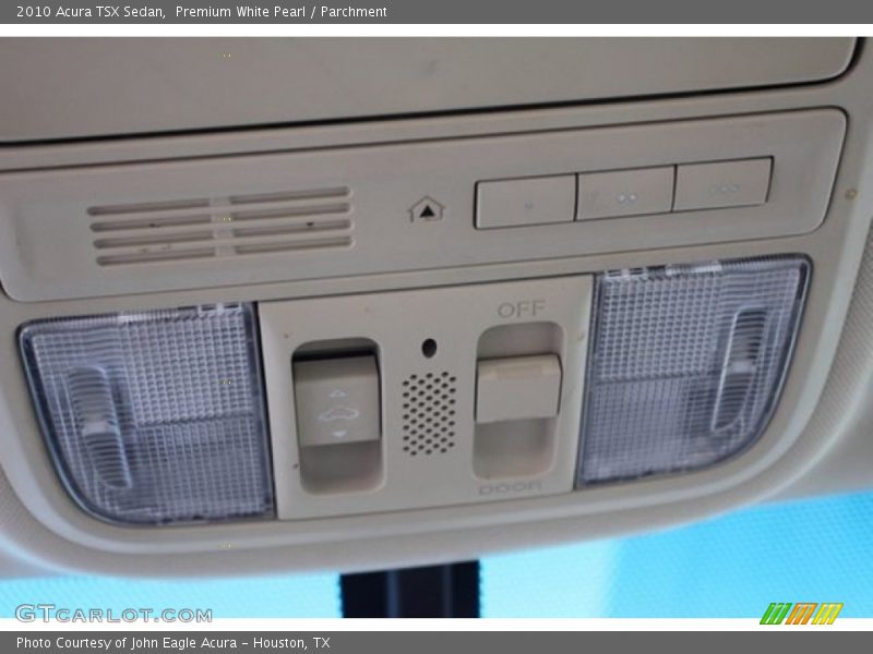 Premium White Pearl / Parchment 2010 Acura TSX Sedan