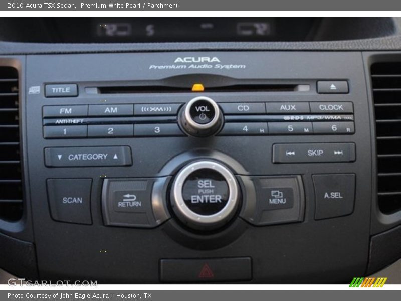 Premium White Pearl / Parchment 2010 Acura TSX Sedan