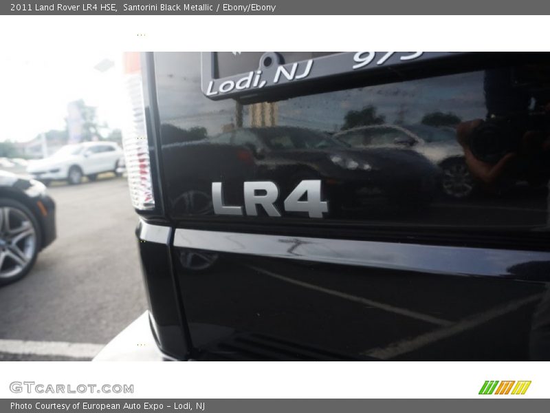 Santorini Black Metallic / Ebony/Ebony 2011 Land Rover LR4 HSE