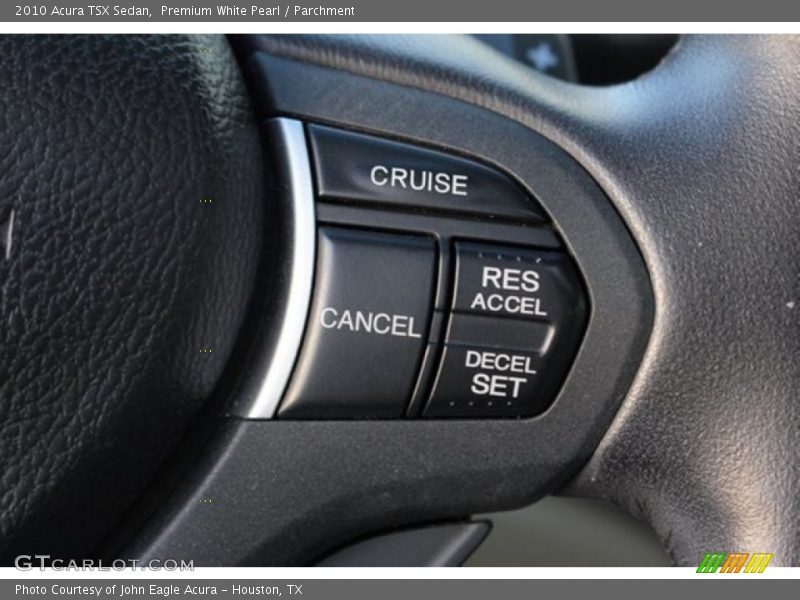 Premium White Pearl / Parchment 2010 Acura TSX Sedan