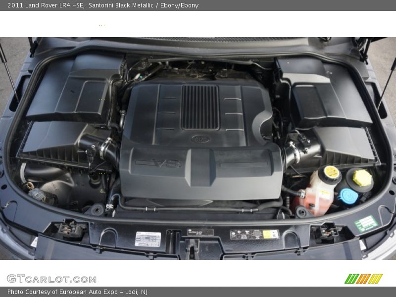 Santorini Black Metallic / Ebony/Ebony 2011 Land Rover LR4 HSE