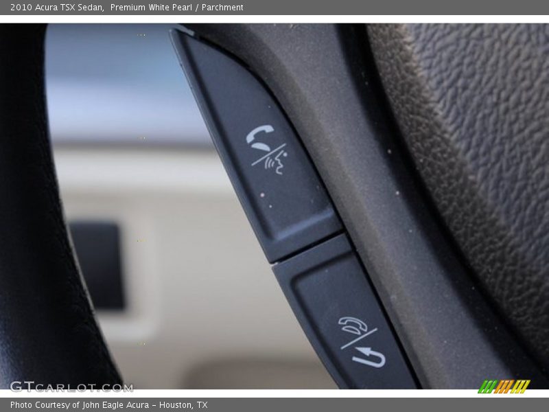 Premium White Pearl / Parchment 2010 Acura TSX Sedan