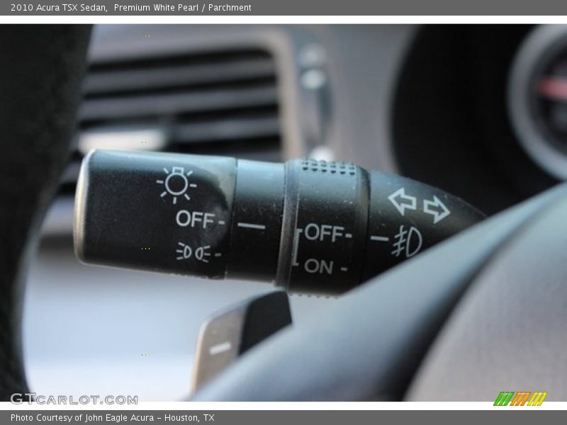 Premium White Pearl / Parchment 2010 Acura TSX Sedan