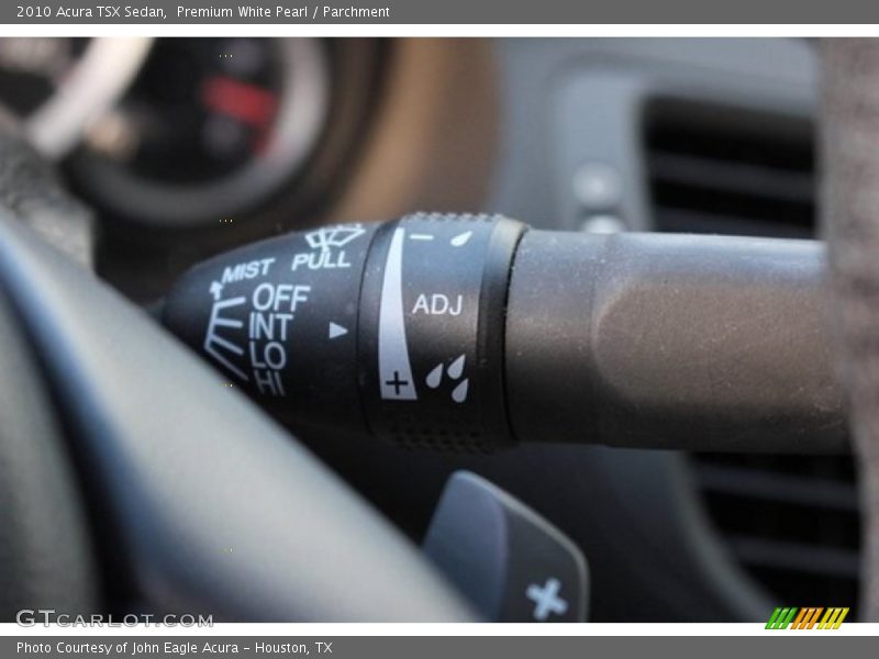Premium White Pearl / Parchment 2010 Acura TSX Sedan