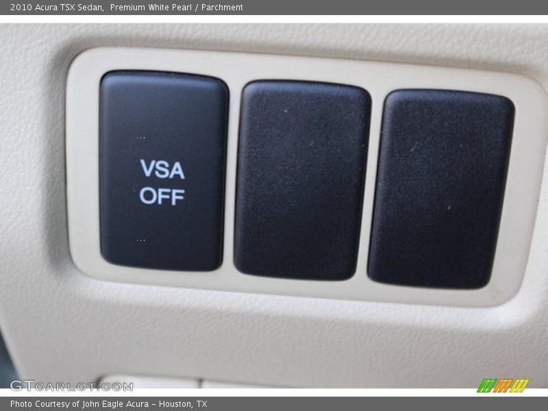 Premium White Pearl / Parchment 2010 Acura TSX Sedan