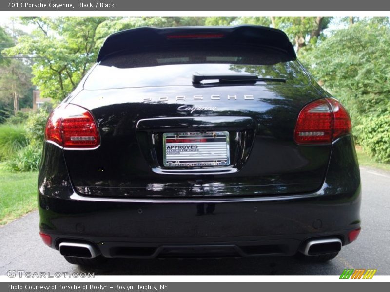 Black / Black 2013 Porsche Cayenne