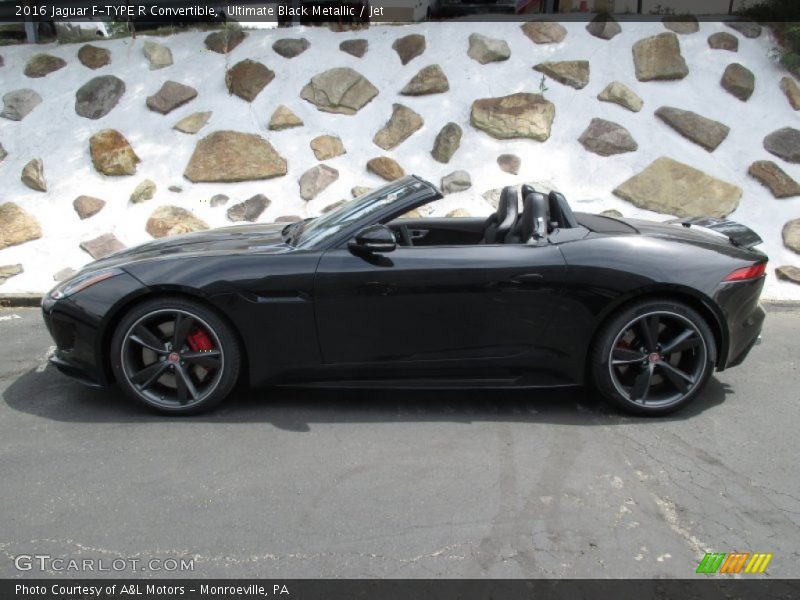  2016 F-TYPE R Convertible Ultimate Black Metallic