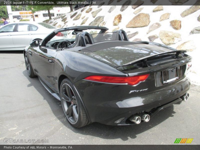  2016 F-TYPE R Convertible Ultimate Black Metallic