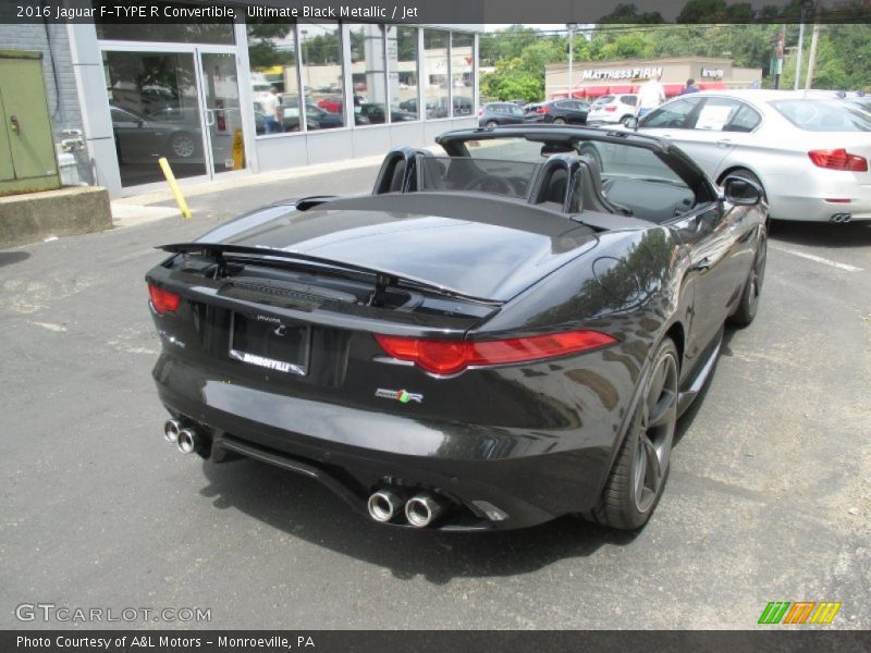 Ultimate Black Metallic / Jet 2016 Jaguar F-TYPE R Convertible