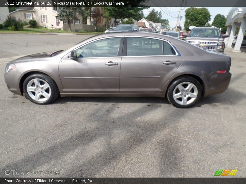 Mocha Steel Metallic / Cocoa/Cashmere 2012 Chevrolet Malibu LS