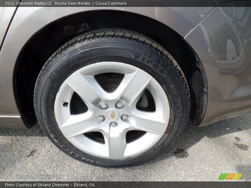 Mocha Steel Metallic / Cocoa/Cashmere 2012 Chevrolet Malibu LS