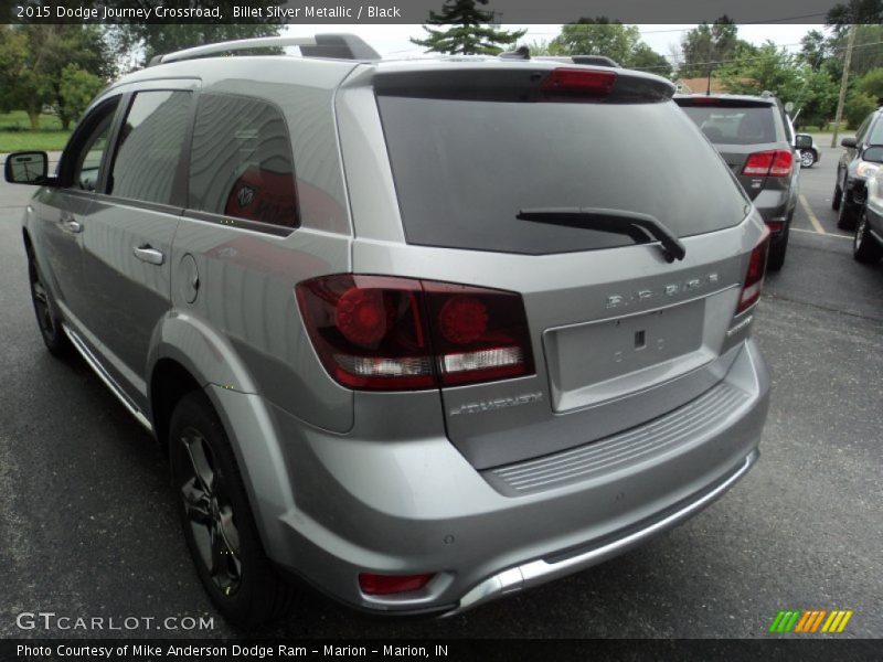 Billet Silver Metallic / Black 2015 Dodge Journey Crossroad