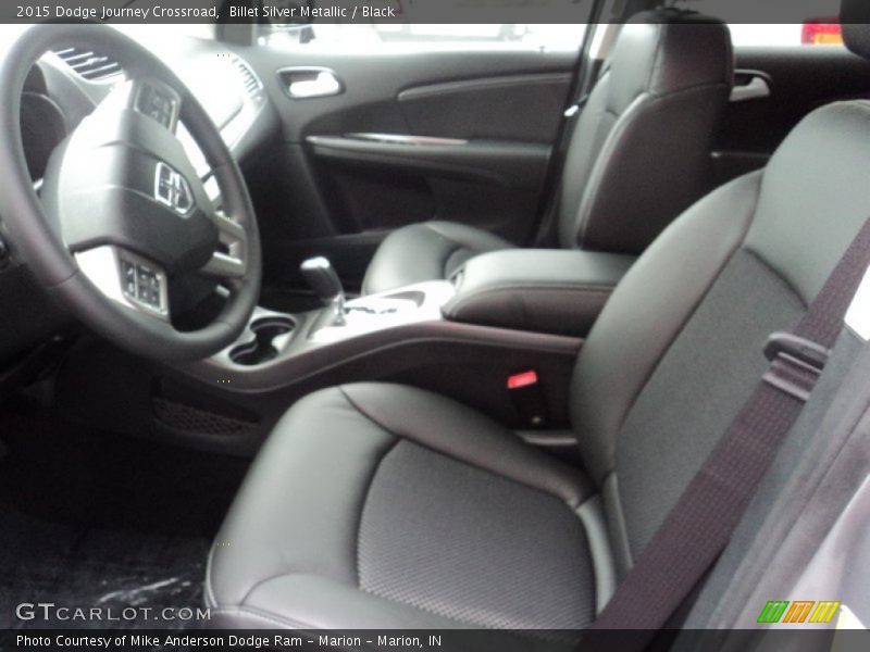 Billet Silver Metallic / Black 2015 Dodge Journey Crossroad