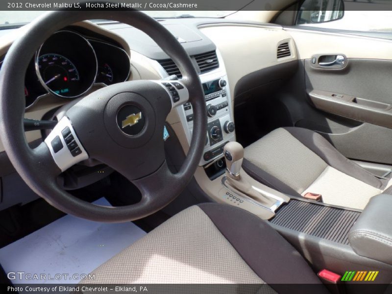 Mocha Steel Metallic / Cocoa/Cashmere 2012 Chevrolet Malibu LS