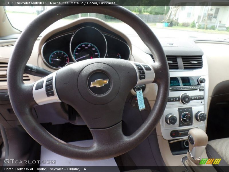 Mocha Steel Metallic / Cocoa/Cashmere 2012 Chevrolet Malibu LS