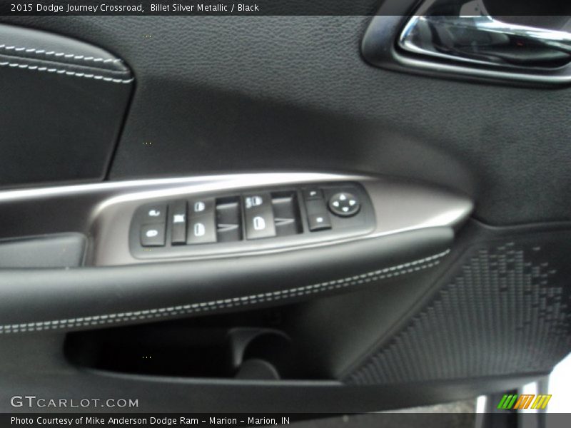 Billet Silver Metallic / Black 2015 Dodge Journey Crossroad