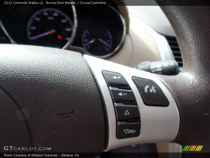 Mocha Steel Metallic / Cocoa/Cashmere 2012 Chevrolet Malibu LS