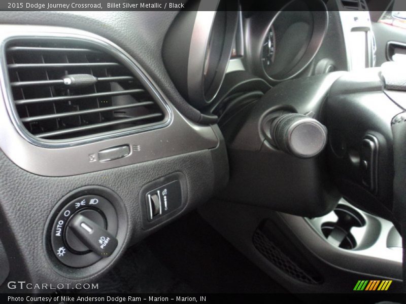 Billet Silver Metallic / Black 2015 Dodge Journey Crossroad