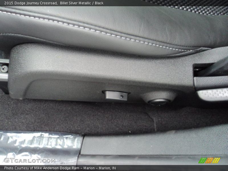 Billet Silver Metallic / Black 2015 Dodge Journey Crossroad