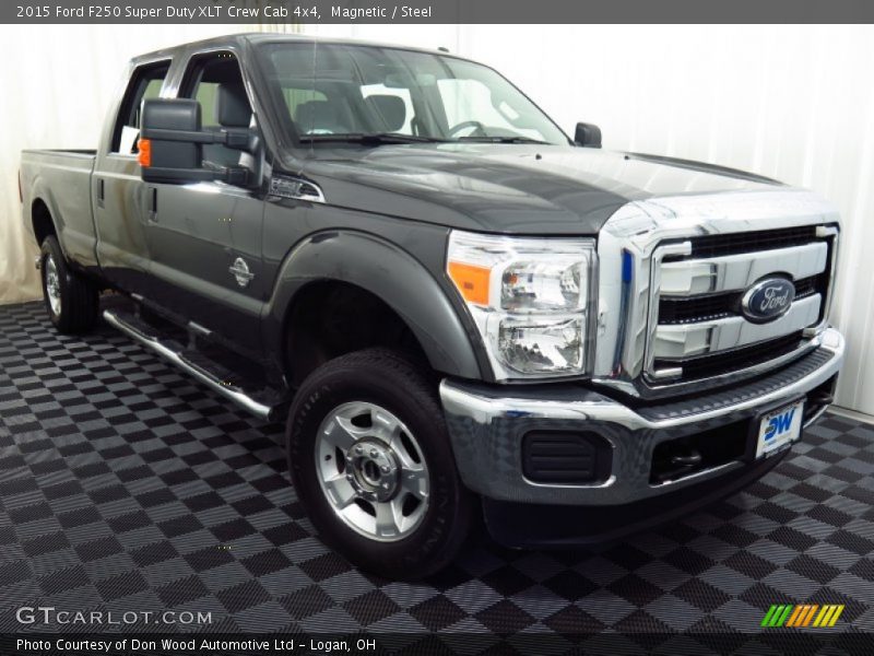 Magnetic / Steel 2015 Ford F250 Super Duty XLT Crew Cab 4x4