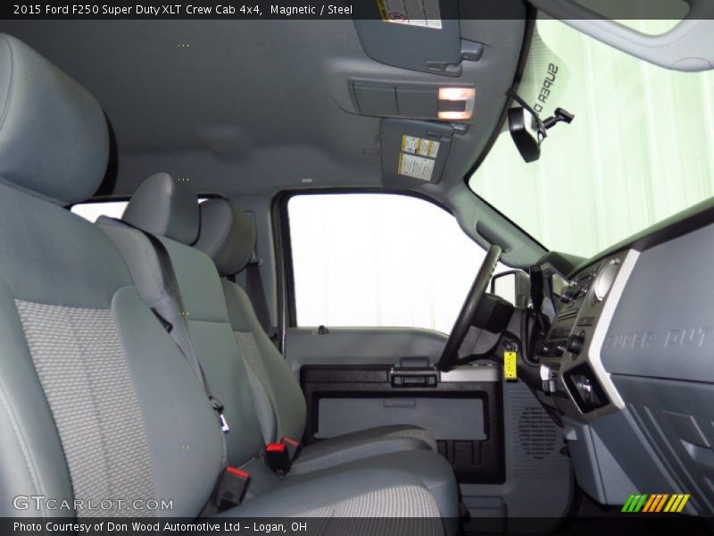 Magnetic / Steel 2015 Ford F250 Super Duty XLT Crew Cab 4x4
