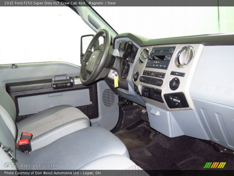 Magnetic / Steel 2015 Ford F250 Super Duty XLT Crew Cab 4x4
