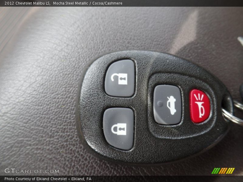 Mocha Steel Metallic / Cocoa/Cashmere 2012 Chevrolet Malibu LS