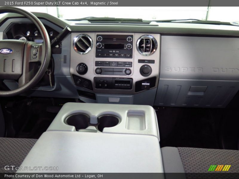 Magnetic / Steel 2015 Ford F250 Super Duty XLT Crew Cab 4x4