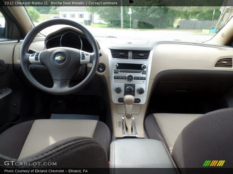 Mocha Steel Metallic / Cocoa/Cashmere 2012 Chevrolet Malibu LS