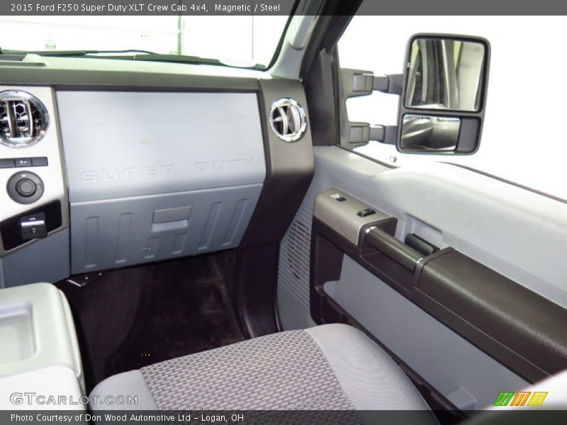 Magnetic / Steel 2015 Ford F250 Super Duty XLT Crew Cab 4x4