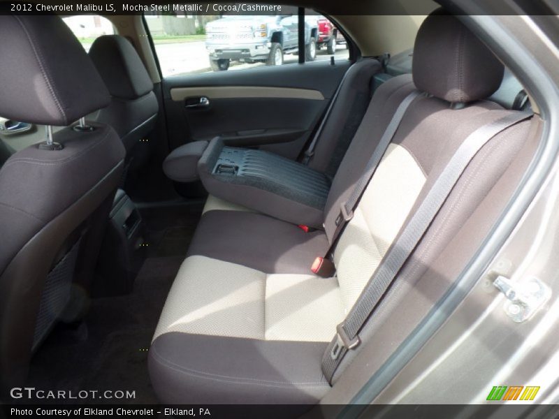 Mocha Steel Metallic / Cocoa/Cashmere 2012 Chevrolet Malibu LS