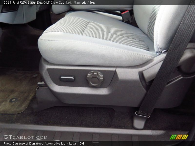 Magnetic / Steel 2015 Ford F250 Super Duty XLT Crew Cab 4x4