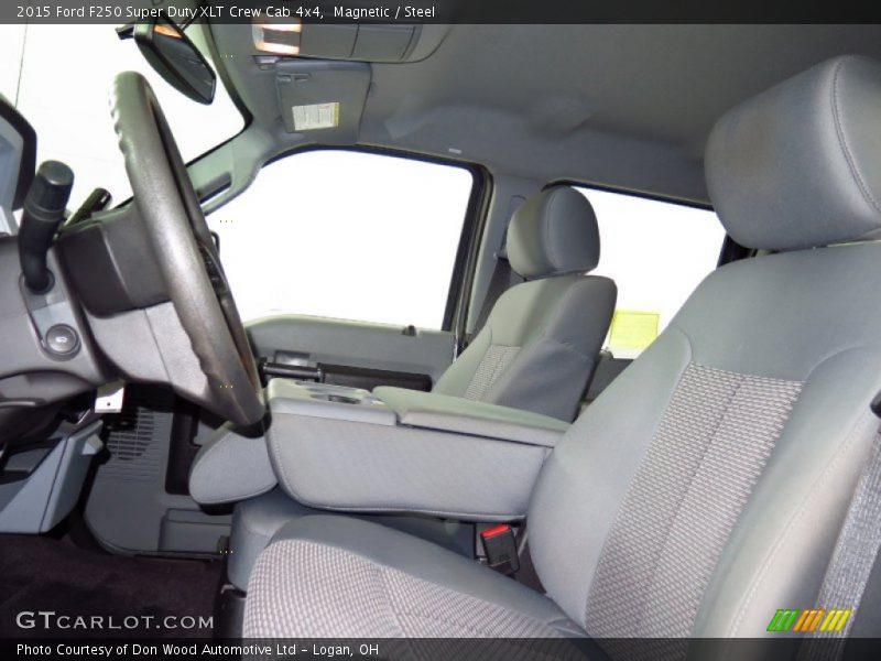 Magnetic / Steel 2015 Ford F250 Super Duty XLT Crew Cab 4x4