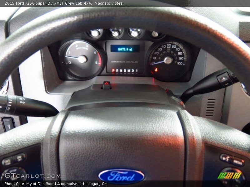 Magnetic / Steel 2015 Ford F250 Super Duty XLT Crew Cab 4x4