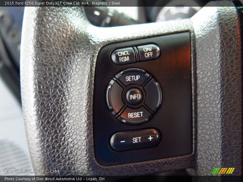Magnetic / Steel 2015 Ford F250 Super Duty XLT Crew Cab 4x4