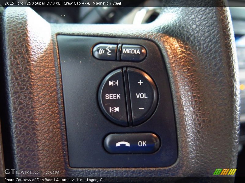 Magnetic / Steel 2015 Ford F250 Super Duty XLT Crew Cab 4x4