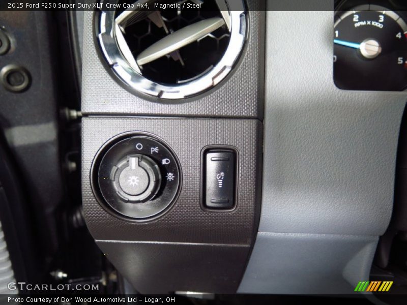 Magnetic / Steel 2015 Ford F250 Super Duty XLT Crew Cab 4x4