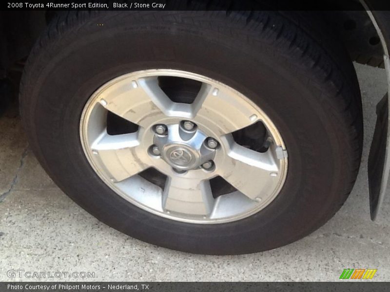 Black / Stone Gray 2008 Toyota 4Runner Sport Edition