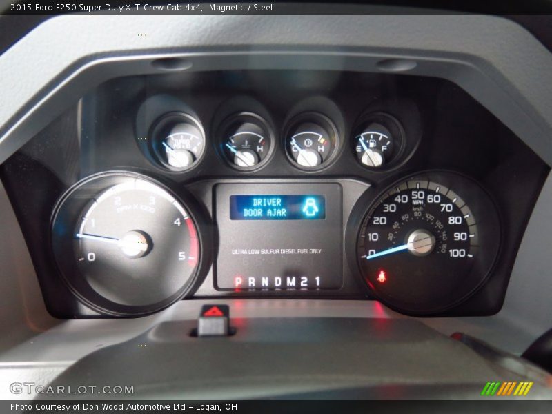 Magnetic / Steel 2015 Ford F250 Super Duty XLT Crew Cab 4x4