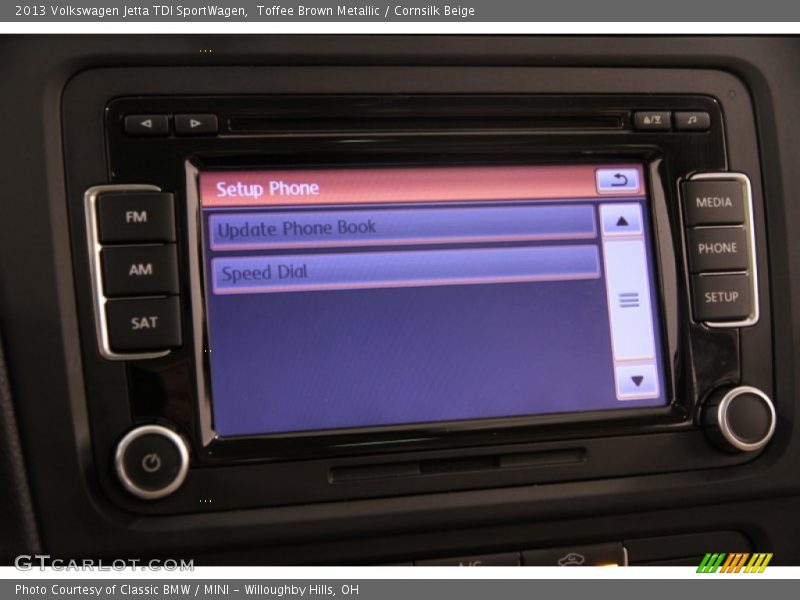 Toffee Brown Metallic / Cornsilk Beige 2013 Volkswagen Jetta TDI SportWagen