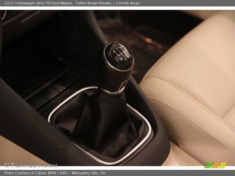 Toffee Brown Metallic / Cornsilk Beige 2013 Volkswagen Jetta TDI SportWagen