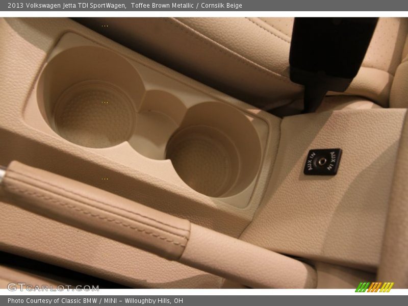 Toffee Brown Metallic / Cornsilk Beige 2013 Volkswagen Jetta TDI SportWagen