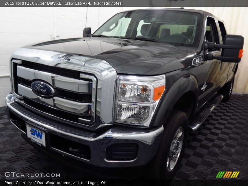 Magnetic / Steel 2015 Ford F250 Super Duty XLT Crew Cab 4x4