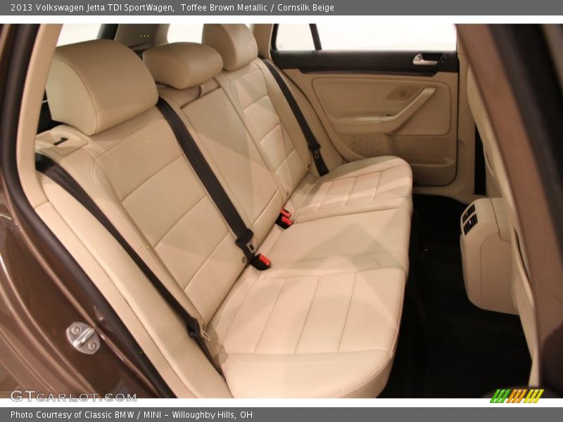 Toffee Brown Metallic / Cornsilk Beige 2013 Volkswagen Jetta TDI SportWagen
